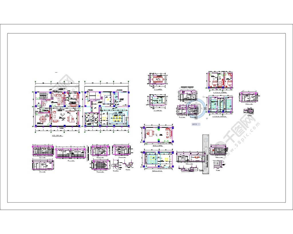 啟東市便民服務中心CAD圖紙免費下載與設計服務
